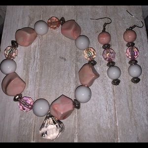 New! Bracelet & Earring Set